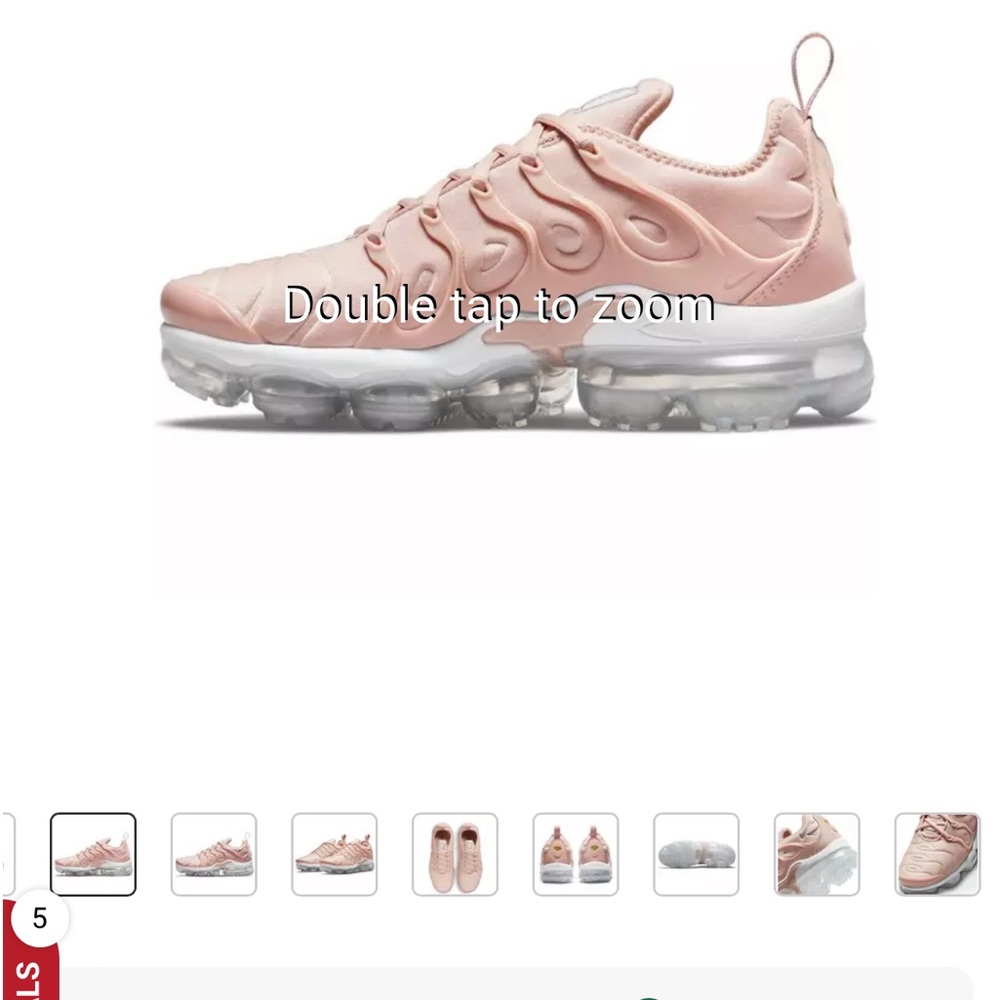 Pink Nike Vapormax